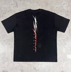 Hellstar Gradient Blade Logo Black Tee