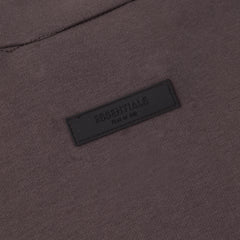 ESSENTIALS Fear Of God Dark Taupe Half Zip Mock Neck Sweatshirt