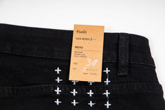 Ksubi Solid Black Slim Fit Jeans