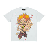 Hellstar Palm Eye Freak Monster White Vintage Graphic Tee