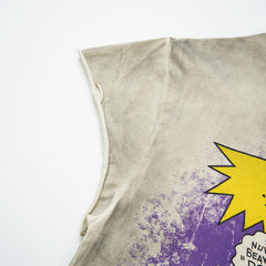 Rough Play T Shirts RoughPlay Skateboard T-Shirt with rhinestones