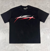 Hellstar Gradient Blade Logo Black Tee
