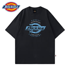 Dickies帝酷适夏季柔软短袖T恤男士圆领薄款印花体恤宽松半袖衫Y