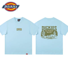 Dickies帝酷适宽松背后字母印花休闲短袖T恤男女情侣美式风格YHJ
