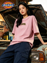 Dickies帝酷适宽松背后字母印花休闲短袖T恤男女情侣美式风格YHJ