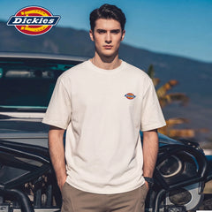 Dickies帝酷适短袖男美式新款宽松纯棉简约舒适潮牌潮流印花T恤M