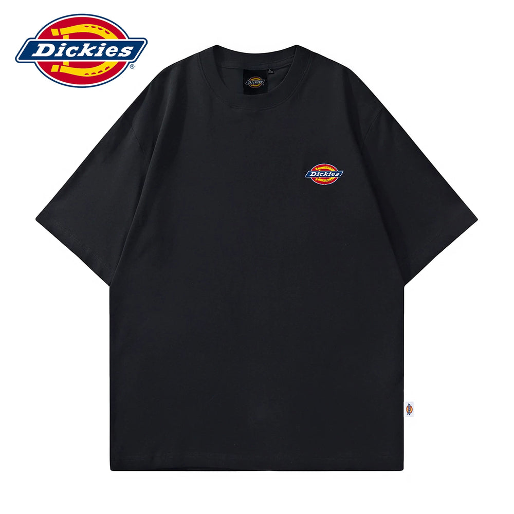 Dickies帝酷适美式印花短袖T恤薄款夏季新款男士圆领体恤五分袖Y