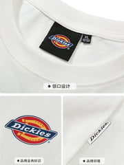 Dickies帝酷适纯棉坎肩背心男夏季宽松圆领休闲上衣情侣无袖T恤M