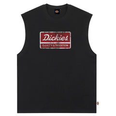 Dickies帝酷适纯棉工字背心男夏季美式简约高级字母印花清爽上衣M