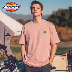 Dickies帝酷适短袖男美式新款宽松纯棉简约舒适潮牌潮流印花T恤M