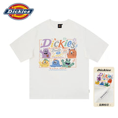 Dickies帝酷适纯棉短袖T恤男夏季美式趣味印花潮牌半袖情侣上衣M