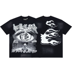 Hellstar The Future Is Hellstar Eye 1996 Vintage Washed Tee