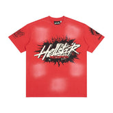 Hellstar Records Flame Burst Vintage Washed Tee