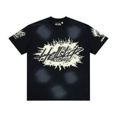 Hellstar Records Flame Vintage Washed Short Sleeve Tee