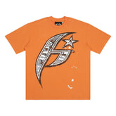 Hellstar Camo Star Blade Orange Vintage Tee