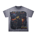 Majestik Dirt Bike Vintage Washed Grey Graphic Tee