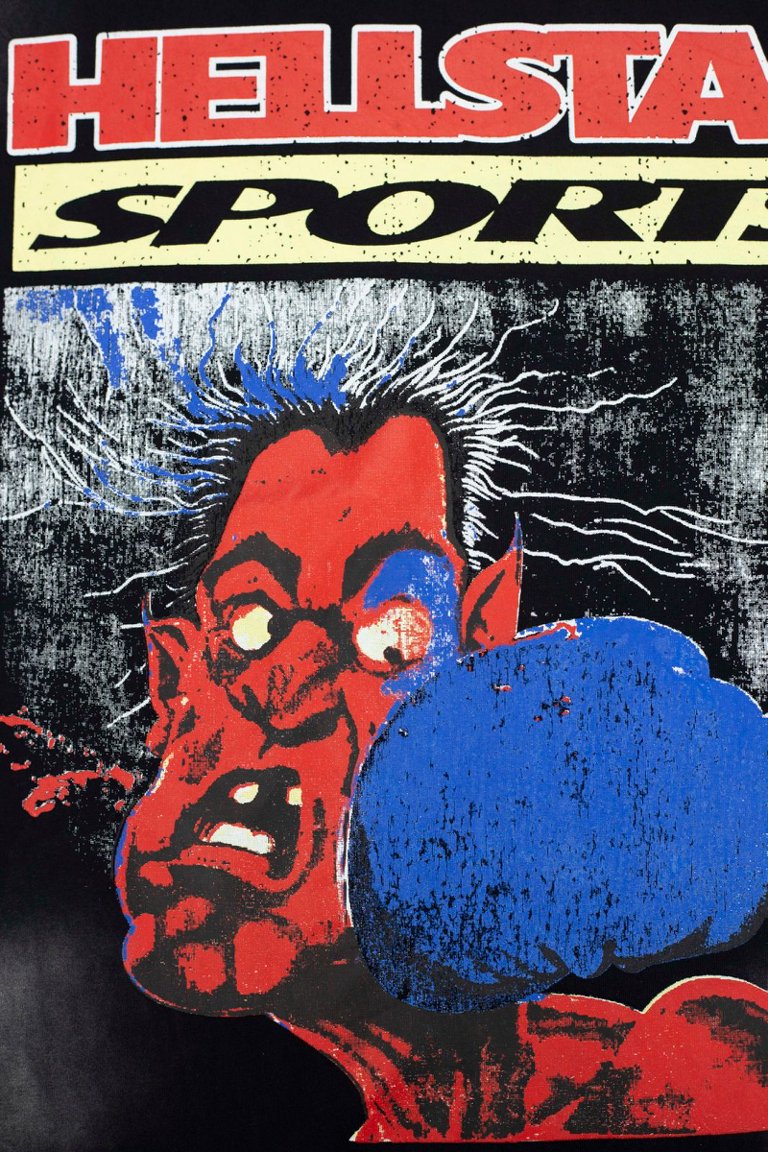 Hellstar Sports Boxer Demon Graphic T‑Shirt