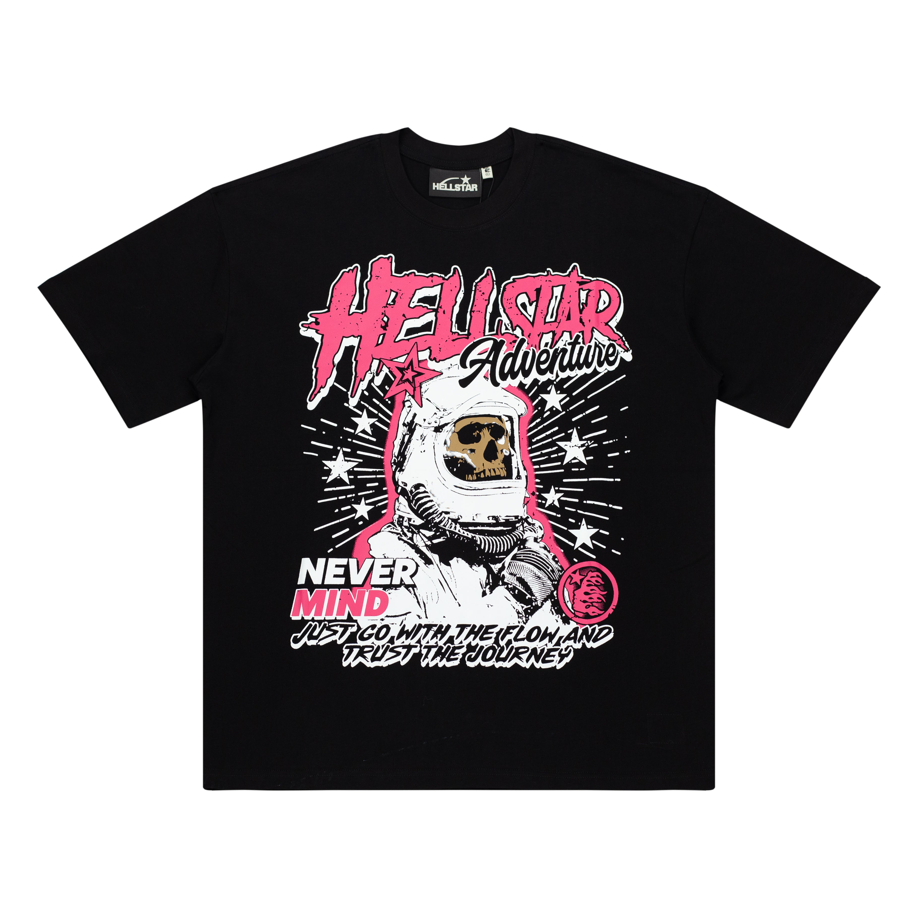 Hellstar Adventure Astronaut Skull Black Tee