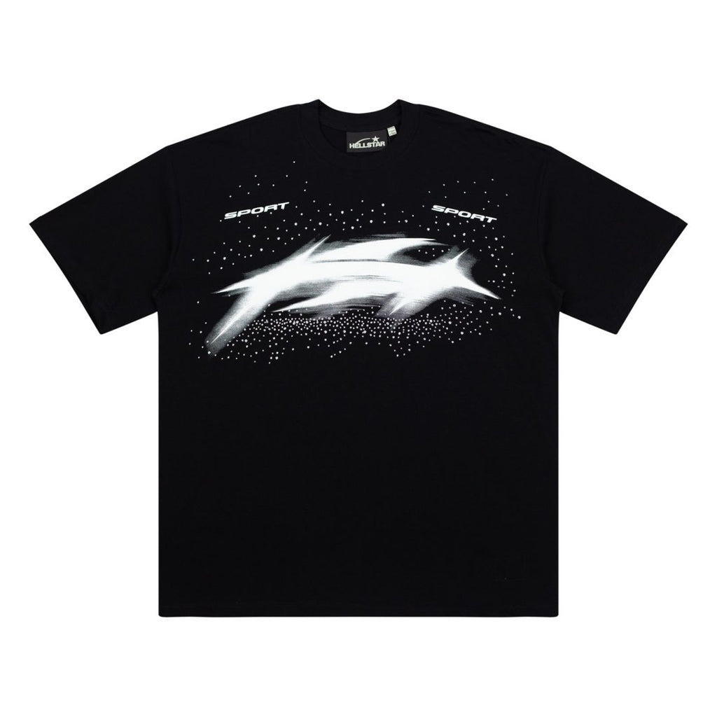 Hellstar Sport Blur Arrow Black Tee