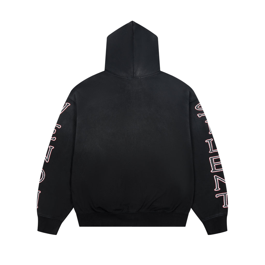 DUAA Silent Venom Panther Snake Zip Up Hoodie