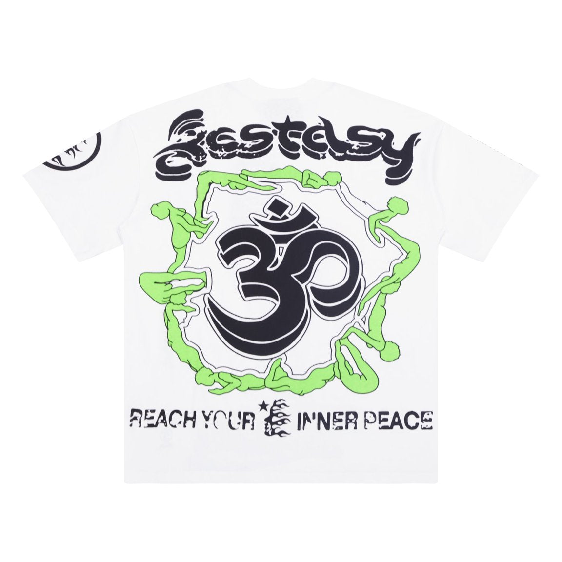 Hellstar Yoga Enlightenment White Tee