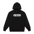 GOOD Color Rhinestone Black Hoodie