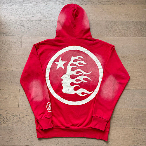 Hellstar Studios Classic Logo Tracksuit (Red)