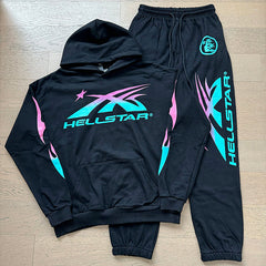 Hellstar Neon Gradient Logo Tracksuit