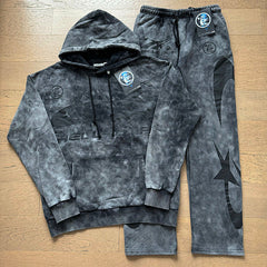 Hellstar Planet Dark Wash Tracksuit