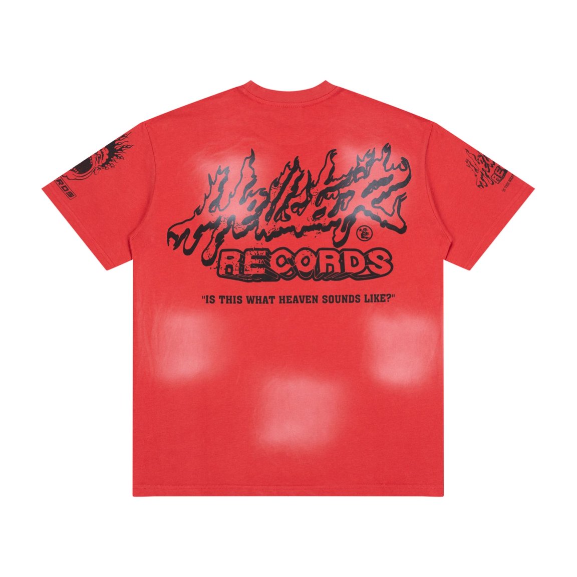 Hellstar Records Flame Burst Vintage Washed Tee