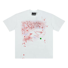 Hellstar Bloody Veins White Tee