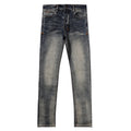 Ksubi Vintage Washed Side Cross Stitch Slim Jeans