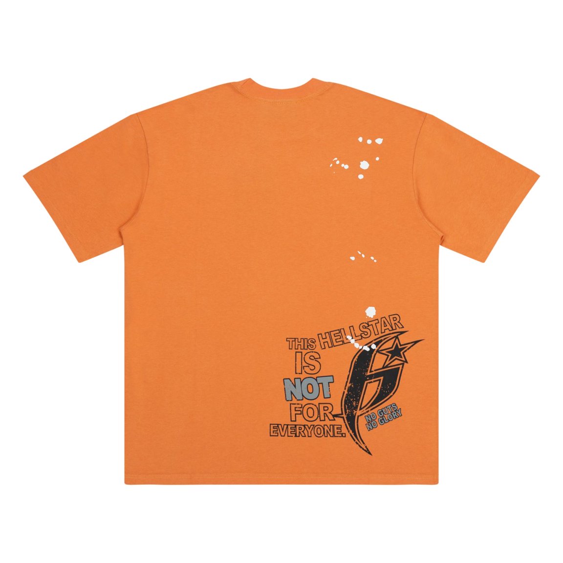 Hellstar Camo Star Blade Orange Vintage Tee