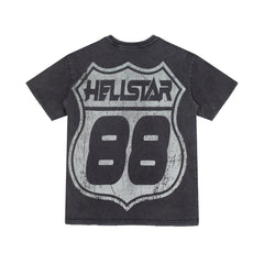 Hellstar Sports Distorted Mouth Vintage Washed Destroyed Tee