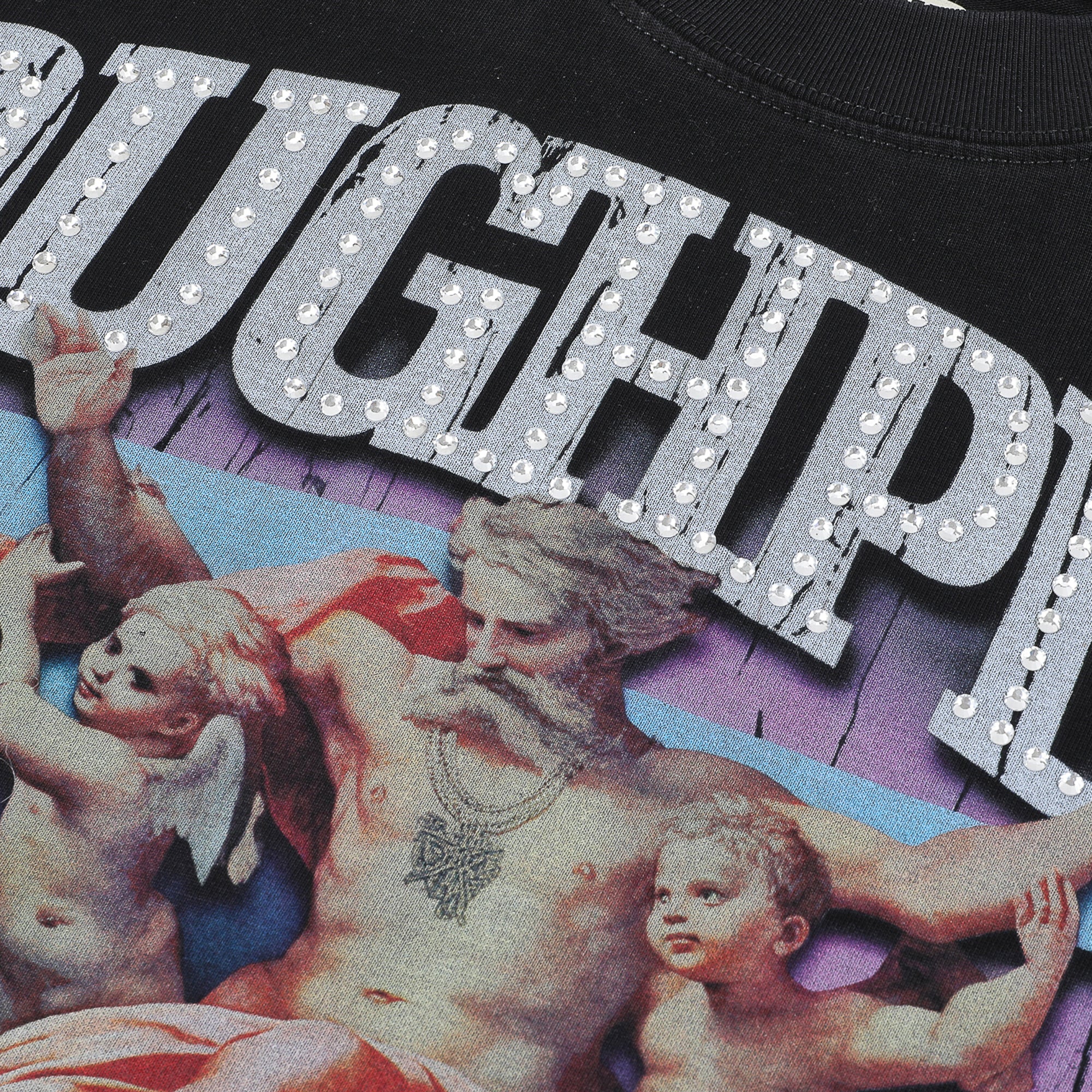 ROUGHPLAY Praise To The Most High Renaissance Vintage Long Sleeve Tee