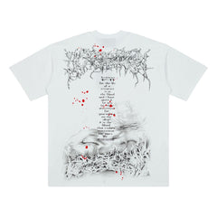 Hellstar Bloody Veins White Tee