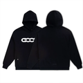 GOOD White Logo Black Hoodie