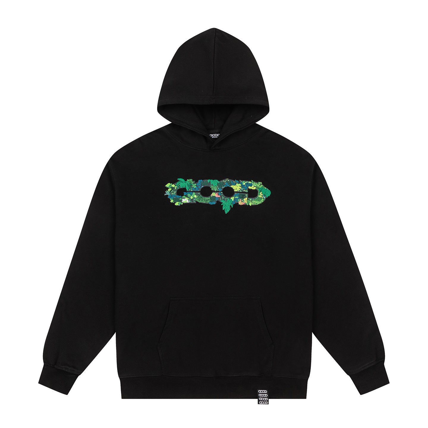 Tropical Jungle GOOD Letter Hoodie
