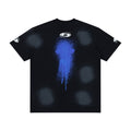 Hellstar Blue Splash Drip Double Sided Vintage Washed Tee
