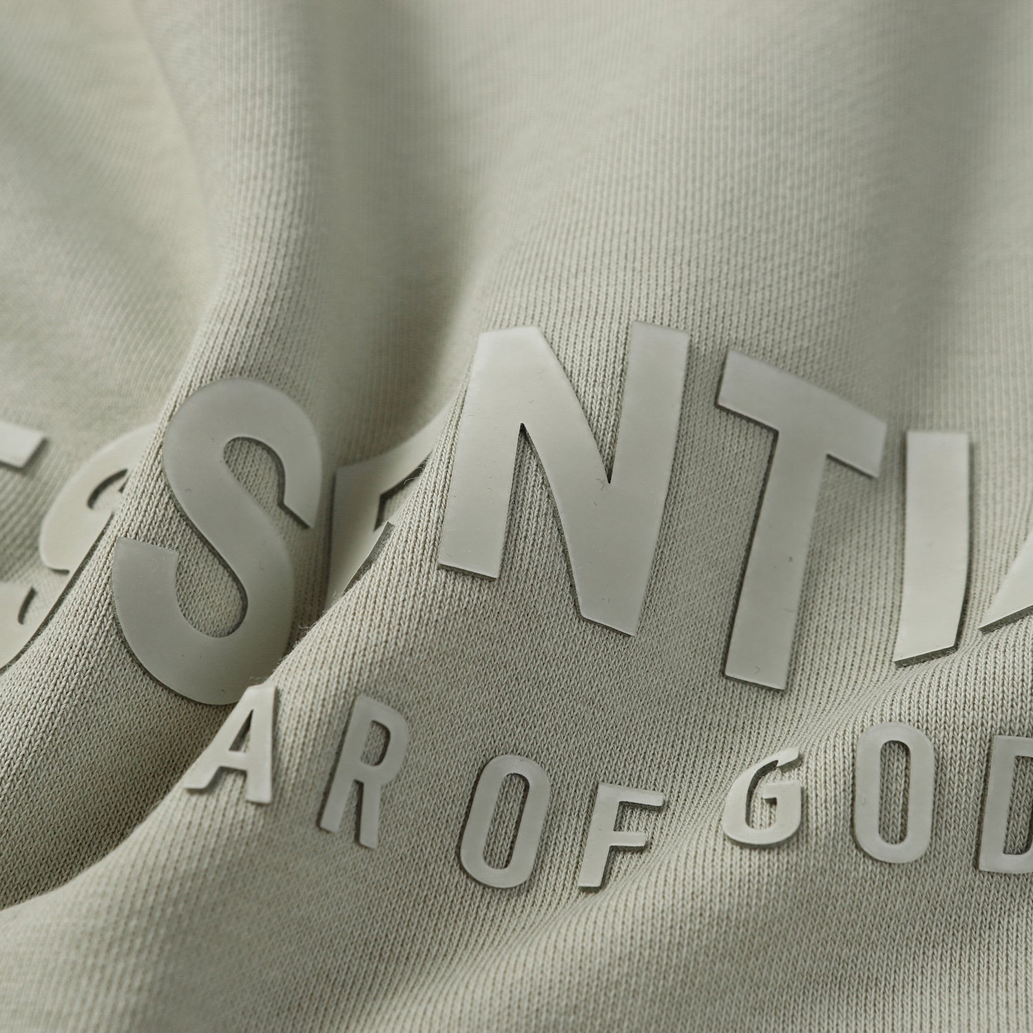 ESSENTIALS Fear Of God Sage Half Zip Mock Neck Sweatshirt
