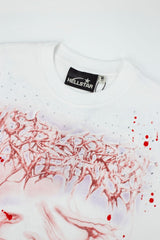 Hellstar Bloody Veins White Tee