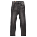Ksubi Vintage Grey Gradient Washed Square Logo Slim Jeans