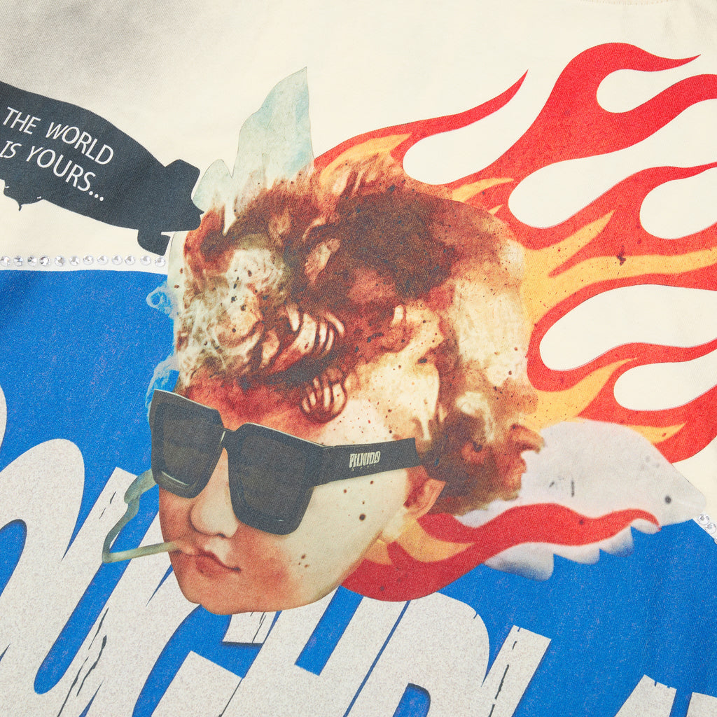 ROUGHPLAY Flame Angel Kid Vintage Long Sleeve Tee
