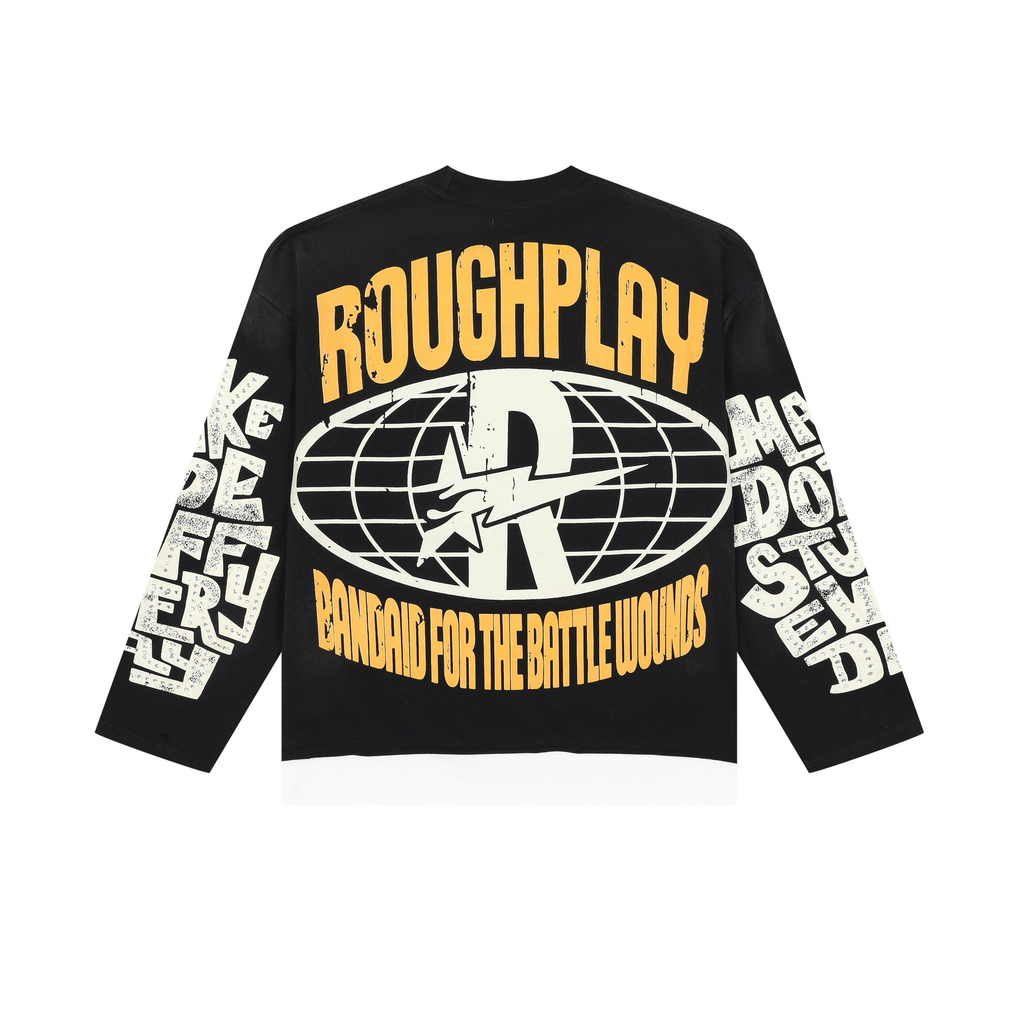 ROUGHPLAY Your Soul Is Mine Skeleton Vintage Long Sleeve Tee