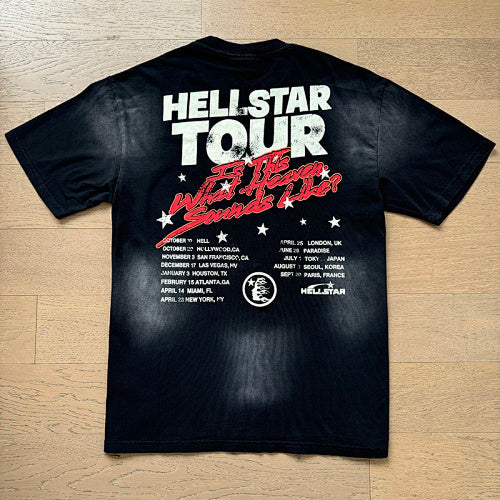 Hellstar Records Flame Tee & Shorts Set