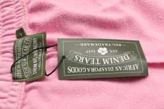 Denim Tears Pink Cotton Wreath Sweat Shorts