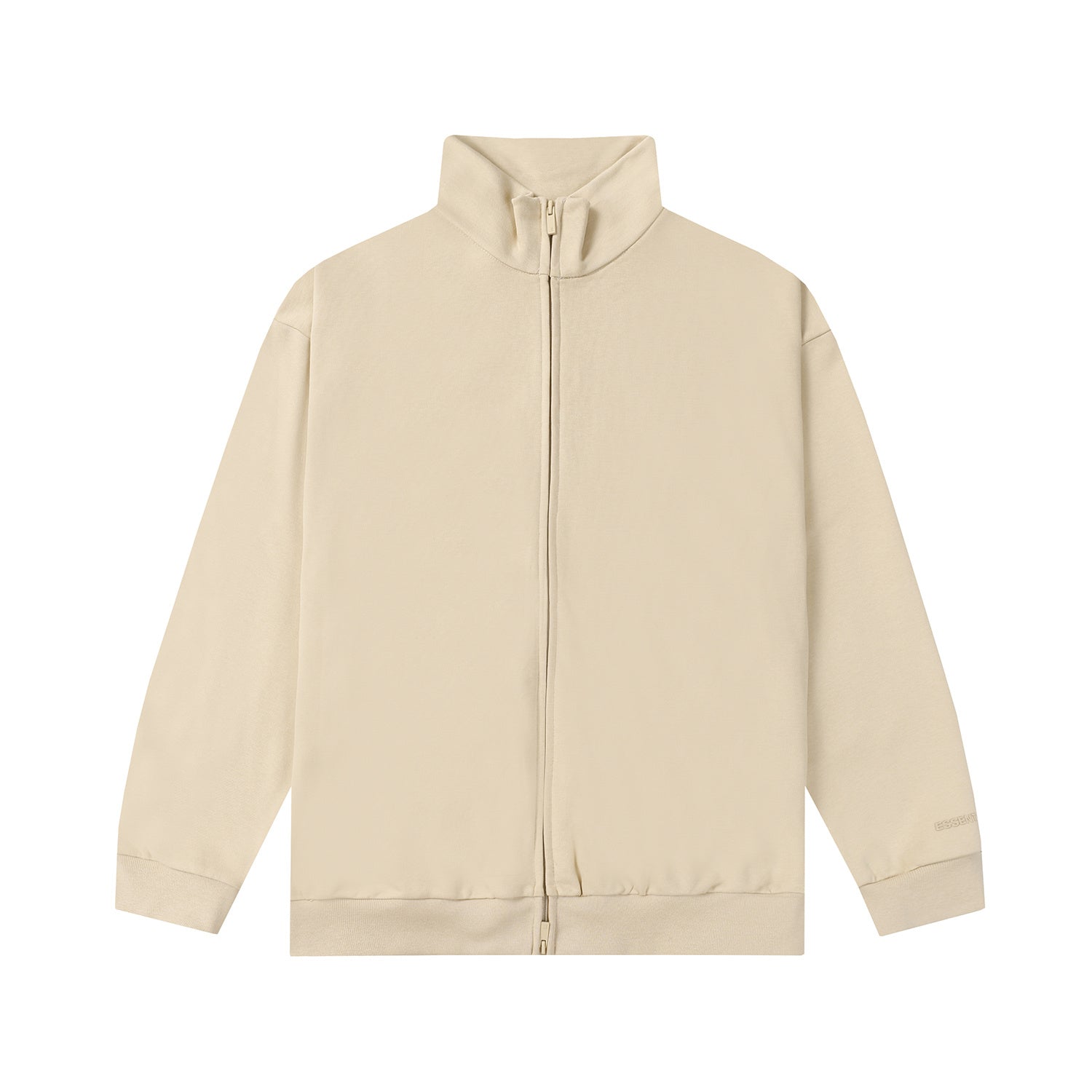 ESSENTIALS Fear Of God Cream Half Zip Mock Neck Sweatshirt