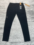 Ksubi Solid Black Slim Fit Jeans