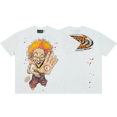 Hellstar Palm Eye Freak Monster White Vintage Graphic Tee