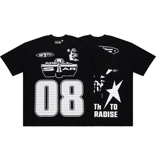 Hellstar 08 Racing Trophy Black Tee